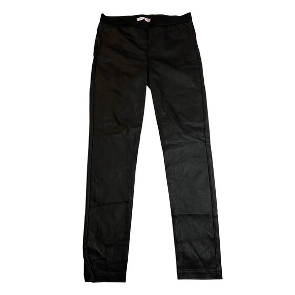 Romeo & Juliet Couture Mid Rise Coated Skinny Leggings Size S Stretch Whimsigoth - Picture 1 of 9